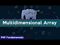 Multidimensional Array PHP Fundamentals Tutorial in Bangla