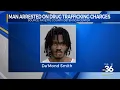 Man arrested on drug trafficking charges in Fayette County