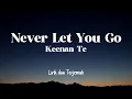 Download Lagu Never Let You Go - Keenan Te | Lirik dan Terjemah