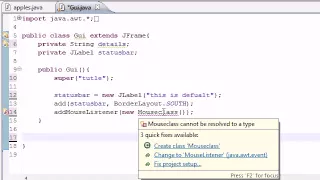 Java Programming Tutorial 77 Adapter Classes