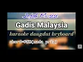 karaoke gadis malaysia || dangdut keyboard. musik mantap
