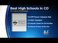 U S News World Report Names Best High Schools In Colorado