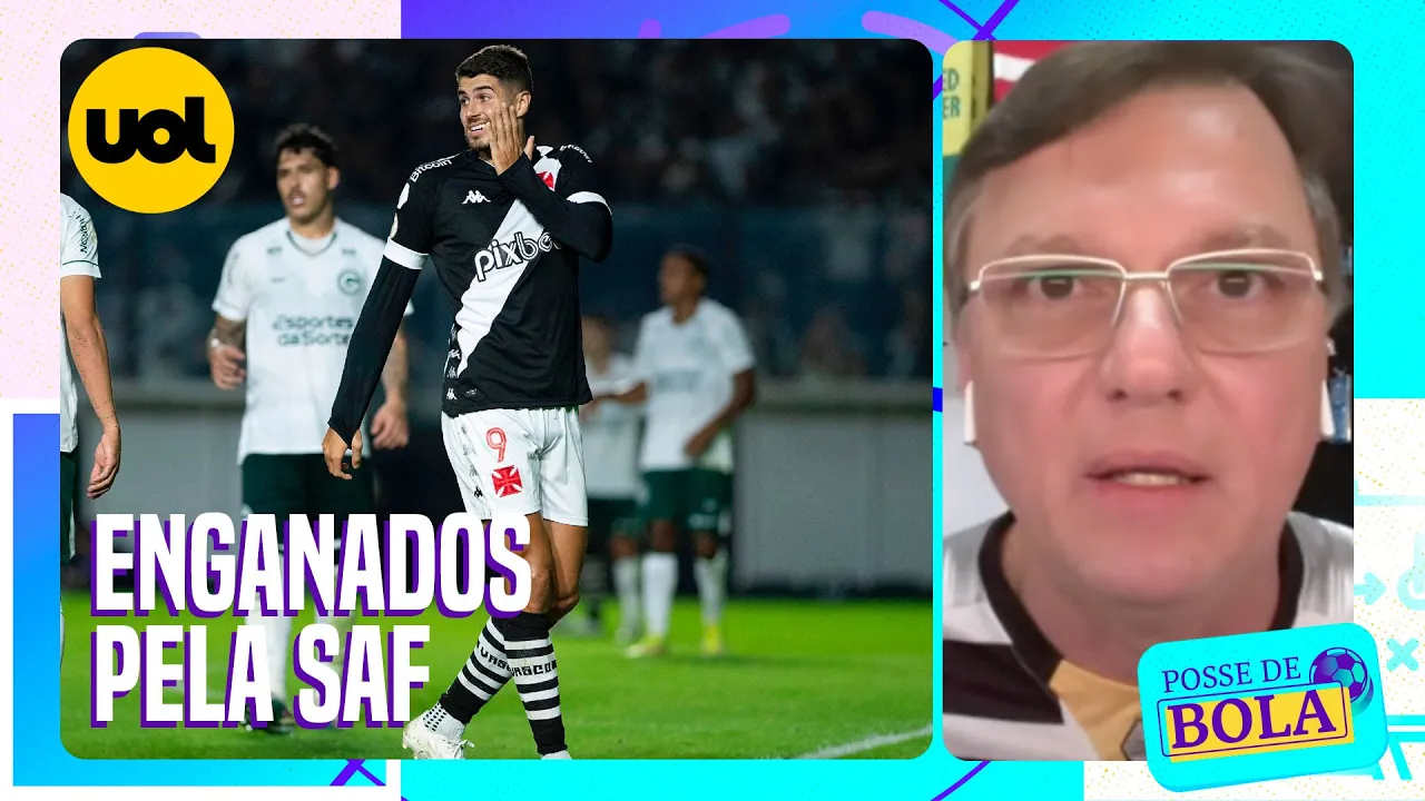 TORCIDA DO VASCO SE ILUDIU. NÃO ADIANTA TER DINHEIRO E NÃO SABER O QUE FAZER, DIZ MAURO CEZAR
