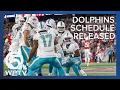 2024 Miami Dolphins schedule unveiled