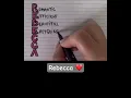 Download Lagu Meaning of the name REBECCA #meaning #name #rebecca