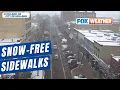 Snowmelt System Keeping Roads Sidewalks Snow-Free In Holland Michigan