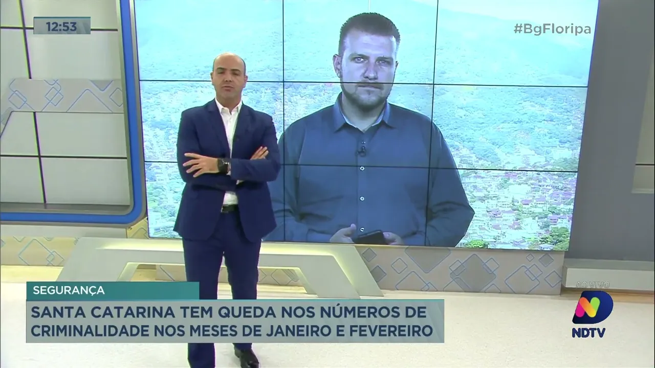 Santa Catarina tem queda nos números de criminalidade nos meses de janeiro e fevereiro