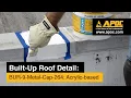 BUR 9 Metal Cap Repair with APOC Incredible Tape