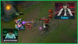ShowMaker Outplays Faker...LoL Daily Moments  1730