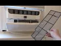 Frigidaire AC Reset Filter and Clean Filter