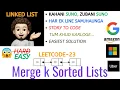 Merge k Sorted Lists - Leetcode