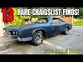 13 Rare Craigslist Car Finds Private Seller Edition