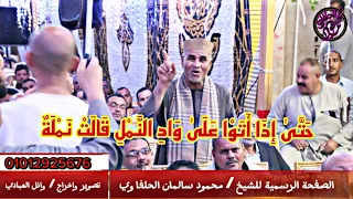 حتي اذا اتوا علي وادي النمل قالت نمله اسمع بقلبك من حلفاوي القلوب 