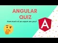 Angular Quiz - Top 10 Interview Questions