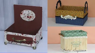 Ideia com caixa de papelão