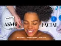 1 Hour Steamy ASMR Facial Scalp Massage Jade Combs Dermaplaning Ice Globes