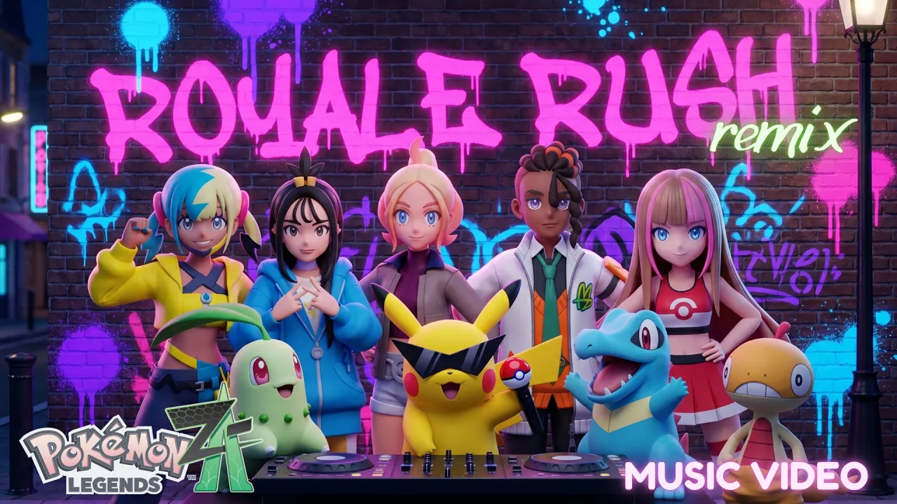 Pokémon Legends Z-A Fan Music Video | Royale Rush REMIX⚡ 100k Special | ELEXYA