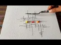 Download Lagu Abstract Painting for beginners / Demonstration in Acrylics / Relaxing / Daily Art Therapy/Day #0249