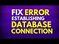 Fix Error Establishing a Database Connection