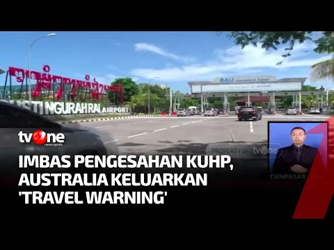 Australia Keluarkan 'Travel Warning' ke Indonesia
