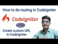Routes in codeigniter how to do routing in codeigniter how to create custom url in codeigniter