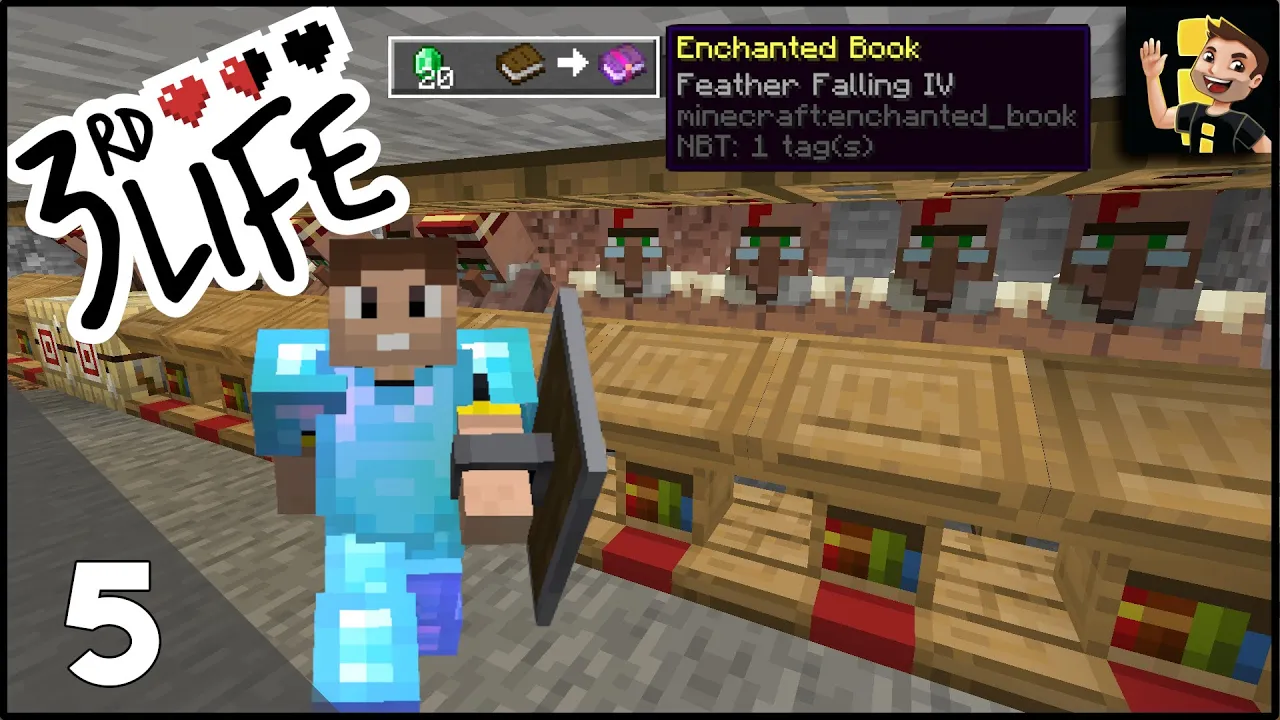 Watch "Minecraft 3rd Life SMP | Ep 05 - OP Villagers & Chaos!" on YouTube