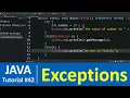 Java Tutorial - Java Exceptions and Exception Handling with Examples