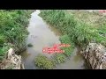 AI detecting plastics on a river surface