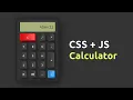 CSS Javascript Working Calculator UI Design Claymorphism OnlineTutorialsYT