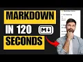 What Is Markdown Explained in 120 Seconds Simple Tutorial for Beginners Code With Leo