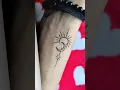 Sun Moon tattoo Mini tattoo
