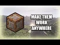 How to make command blocks work anywhere Minecraft bedrock edition