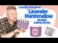 Candle Review Lavender Marshmallow by Bath and Body Works