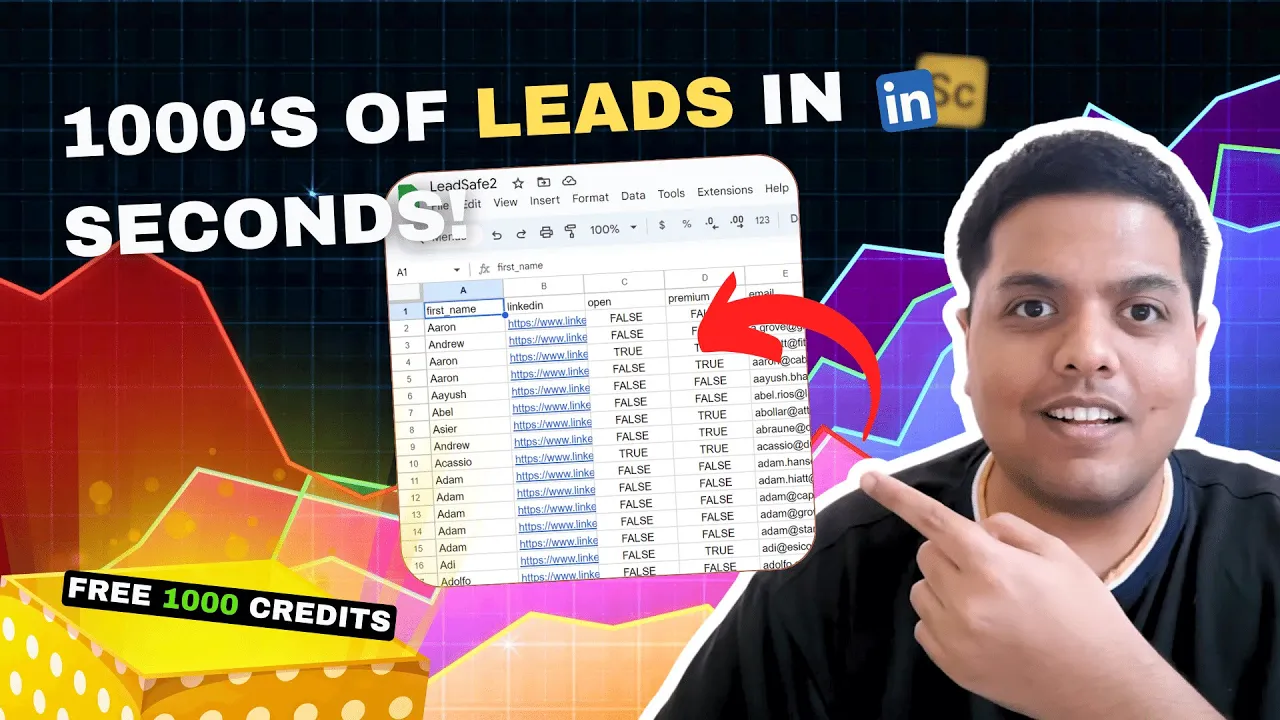 Best Linkedin Profile Data Scraping Tool | Lusha Alternative (Must Watch!)