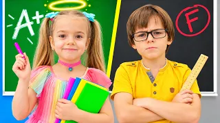 Anabella and Bogdan - school competition