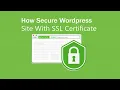 23 How add SSL Certificate to Secure WordPress Ecommerce Website