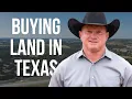 How to Buy Land in Texas in 2025 Advice from a 30 year Land Expert