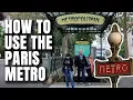 Paris Metro RER Travel Guide for Beginners