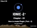 Ionic Tutorial - Chapter