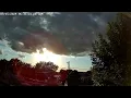 Time Lapse Sunset September 15 2024