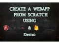 Create Web App using AngularJS and Firebase - Demo
