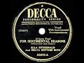 Download Lagu 1947 HITS ARCHIVE: (I Love You) For Sentimental Reasons - Ella Fitzgerald \u0026 Delta Rhythm Boys