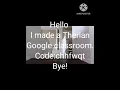 I made a therian google classroom