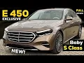 2025 Mercedes E450 Sedan Is a 75 000 EXCLUSIVE Baby S Class FULL Review Brown E Class