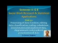 G-8 Lecture 1 Unit-3 Data Collection and Processing 1 - 2 Dr Jaimon Varghese