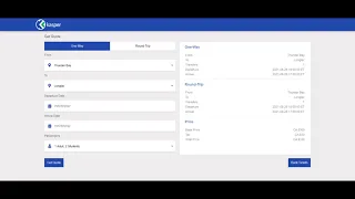 Simple Clean Ticket Booking Website template with Source Code HTML CSS and Javascript