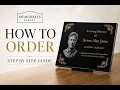 How to Order Personalise Your Memorial Memorials Direct