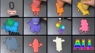 Numberblocks All Pancake Art - 0 1 2 3 4 5 6 7 8 9 10