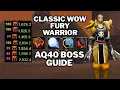 Download Lagu How can I do more DPS on bosses in AQ40 as a Fury Warrior?