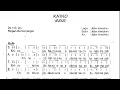 Download Lagu KNINO || Partitur Lagu Knino || Lagu Kudus Inkulturasi Timor || Lagu Rohani Katolik